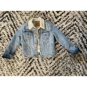 Levi’s Sherpa Lined Denim Jacket